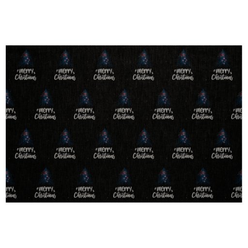 Merry Christmas with New Zealand flag Fabric