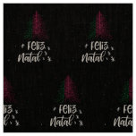 Merry Christmas with Portugal flag Fabric