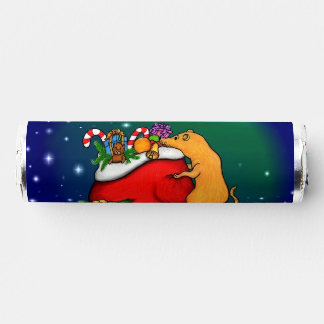 Merry Christmas with Rat Prince Breath Savers® Mints (Front)