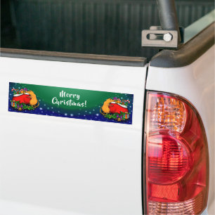 Merry Christmas with Rat Prince Bumper Sticker