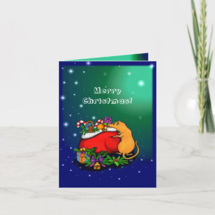 Merry Christmas with Rat Prince Card