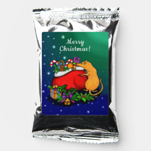 Merry Christmas with Rat Prince Coffee Drink Mix