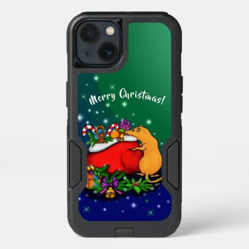 Merry Christmas with Rat Prince iPhone 13 Case