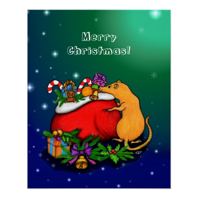 Merry Christmas with Rat Prince Poster (Front)
