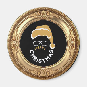 Merry Christmas With Santa Clause Magnet