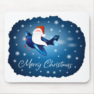 Merry Christmas with Santa Mouse Pad