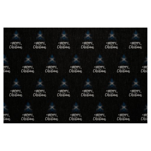 Merry Christmas with Scotland flag Fabric