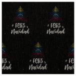 Merry Christmas with Venezuela  flag Fabric