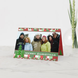 Merry Christmas With Your Photo Holiday Card
