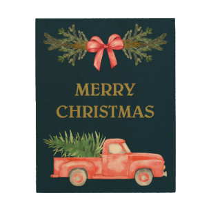 MERRY CHRISTMAS WOOD WALL ART