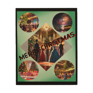 Merry Christmas  Wood Wall Art