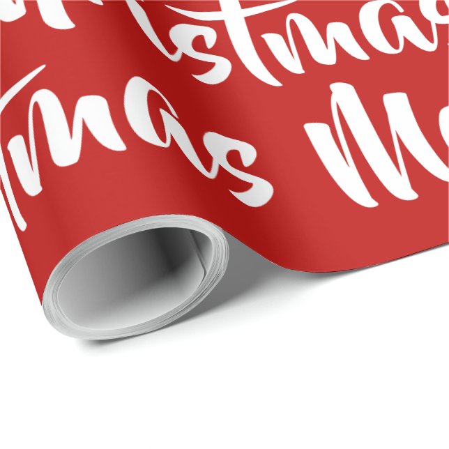 Merry Christmas Wrapping Paper (Roll Corner)