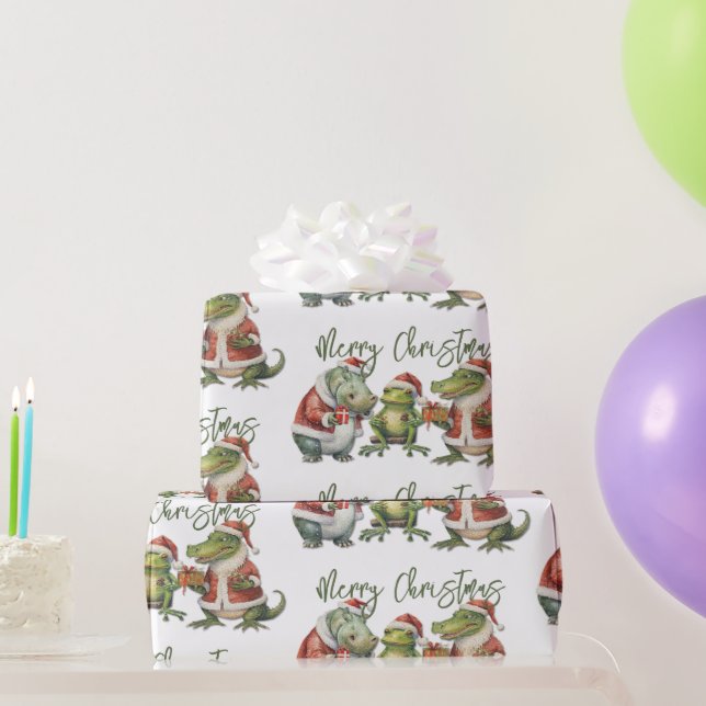Merry Christmas Wrapping Paper (Party Gifts)