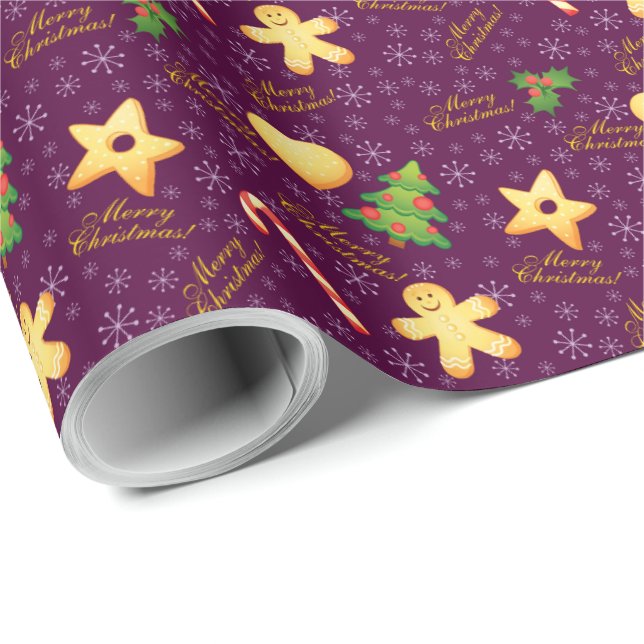 Merry Christmas Wrapping Paper (Roll Corner)