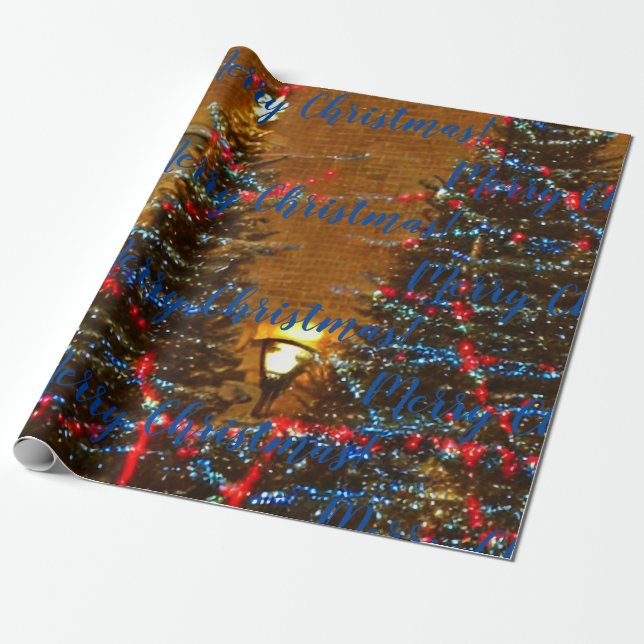 Merry Christmas! Wrapping Paper (Unrolled)