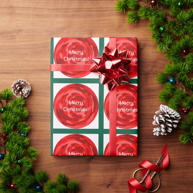Merry Christmas Wrapping Paper (Holiday Gift)