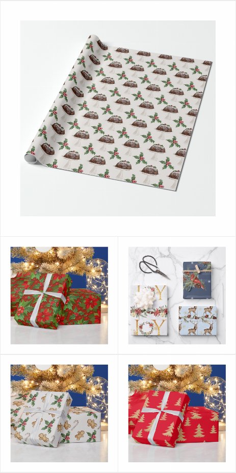 Merry Christmas Wrapping Paper
