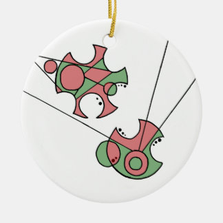 Merry Christmas (written in Gallifreyan) Ornament