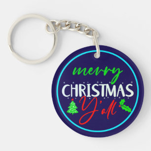 Merry Christmas Y'all-85217 Keychain