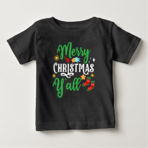 Merry Christmas Y'all-85918 Baby T-Shirt