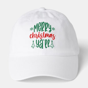 Merry Christmas Ya'll Christmas   Hat