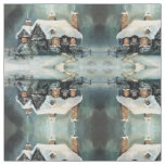 Merry Christmas Y'All Marvelous Winter Night Fabric