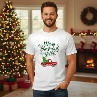 Merry Christmas Y'all Vintage Truck Christmas