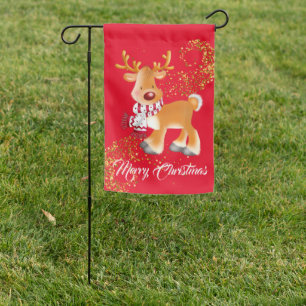 Merry Christmas Yard Flag