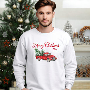 Red discount truck sweatshirt