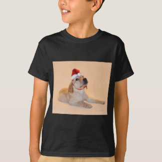 Merry Christmas - Yellow Lab T-Shirt