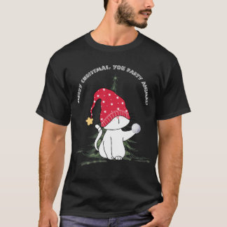 Merry Christmas, You Party Animal! T-Shirt