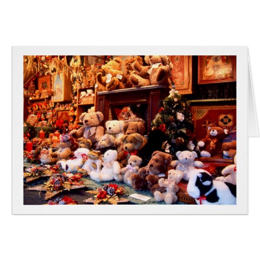 Merry Christmast greeting card (Front Horizontal)