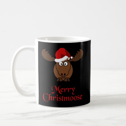 Merry Christmoose Christmas Coffee Mug