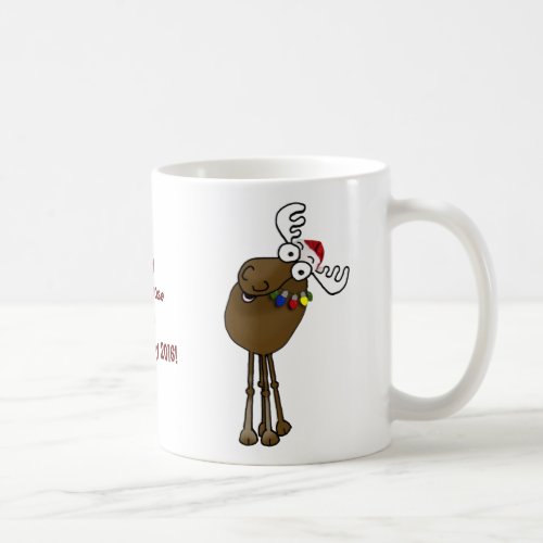 Merry Christmoose Coffee Mug