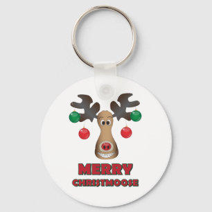 Merry Christmoose! Keychain