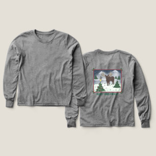 Merry Christmoose! Tri-Blend Shirts