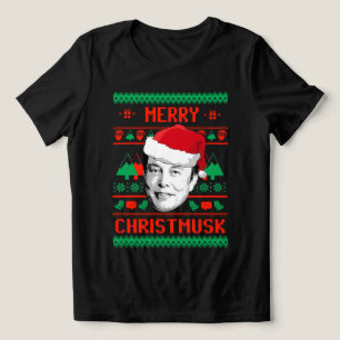 Merry Christmusk UGLY CHRISTMAS SWEATER