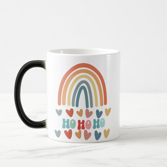 Merry chritmas hohoho color morph mug  (Left)