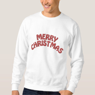Merry Chritmas  Men's  Embroidered Sweatshirt