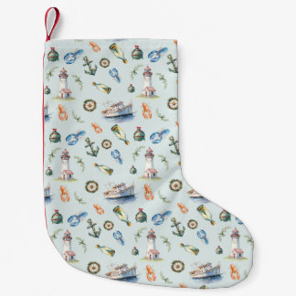 Merry Coastal Christmas Stocking