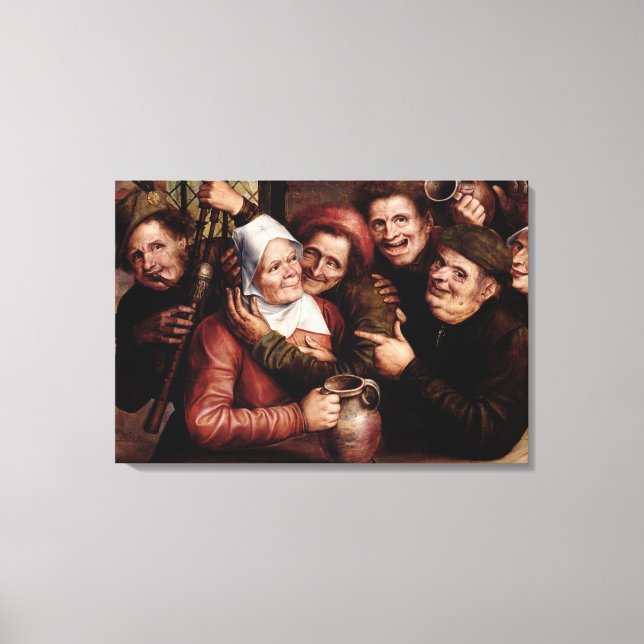 Merry Company, 1562 Canvas Print (Front)