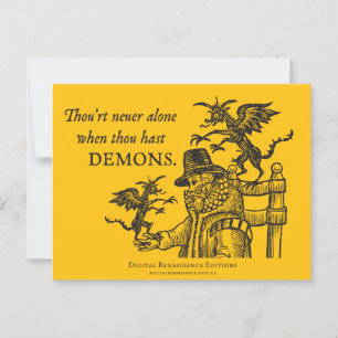 Merry Company Postcard