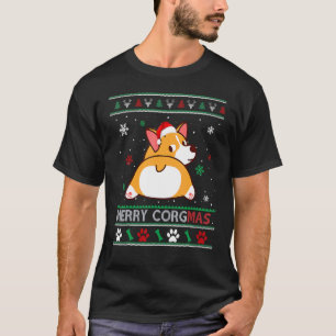 Merry Corgmas Merry Christmas Corgi Ugly Sweater X