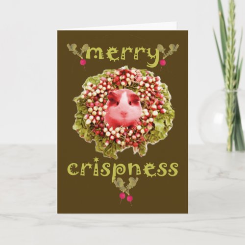 merry crispness card