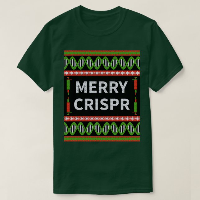 Merry CRISPR T-Shirt (Design Front)