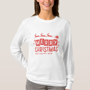 merry cristmas and happy new year T-Shirt