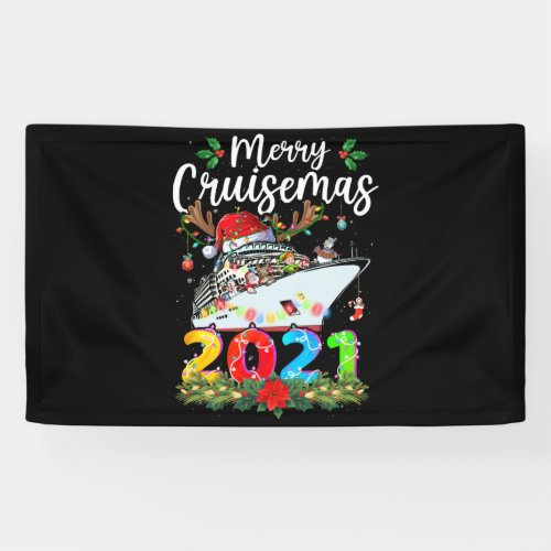 Merry Cruisemas 2021 Christmas Reindeer Cruise Banner