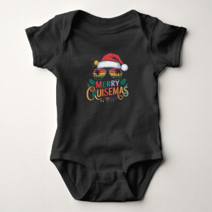 Merry Cruisemas 2024 Christmas Santa Reindeer Baby Bodysuit