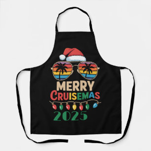 Merry Cruisemas 2025 Personalized Xmas Cruise Apron