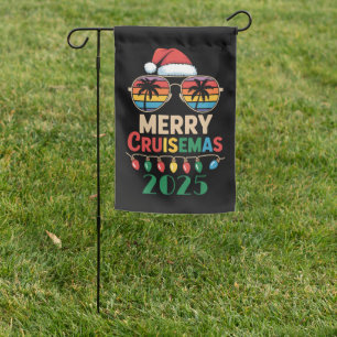 Merry Cruisemas 2025 Personalized Xmas Cruise Garden Flag
